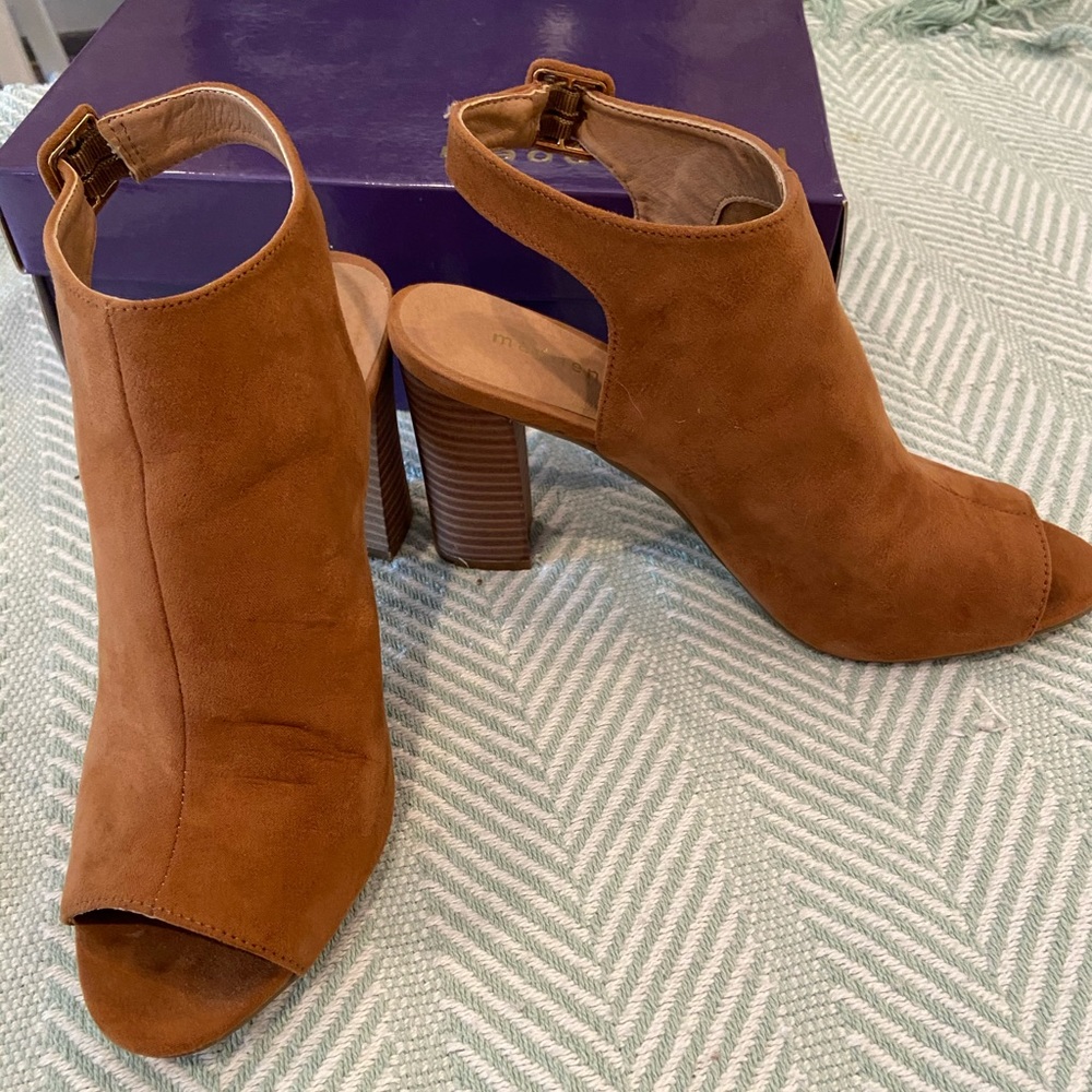 Madden Girl Peep Toe Booties